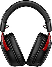 Навушники з мікрофоном HyperX Cloud III Wireless Black/Red (77Z46AA), фото 3