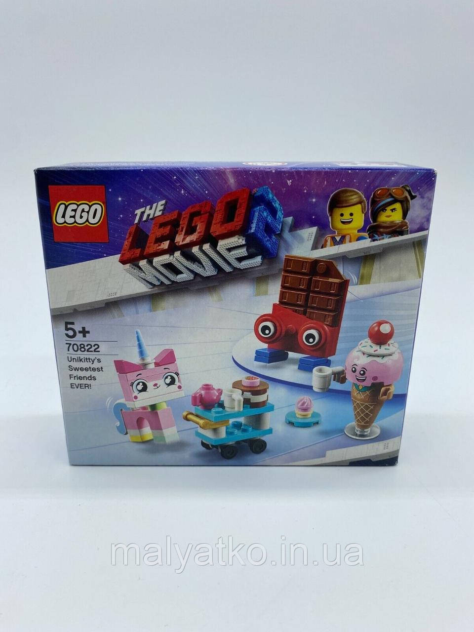 Lego Movie 2 найкращі друзі Кисоньки 70822 Unikitty's Sweetest Friends Ever