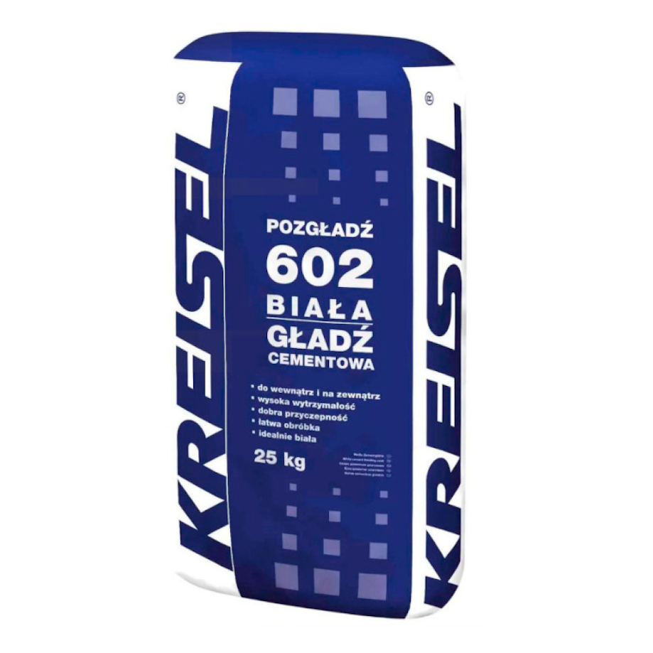 Kreisel 602 Шпатківниця цементна біла, 25 кг, фото 1