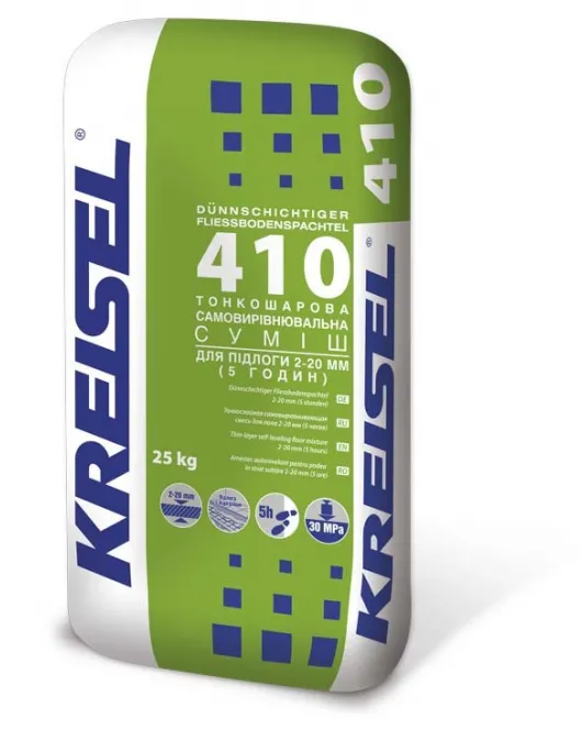 Kreisel 410 Суміш самовирівнювана 2-20 мм, 25 кг
