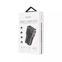 Зарядний пристрій Travel Adapter Yesido MC17 Type-C 20 W UK/EU/US/AUS Black, фото 5