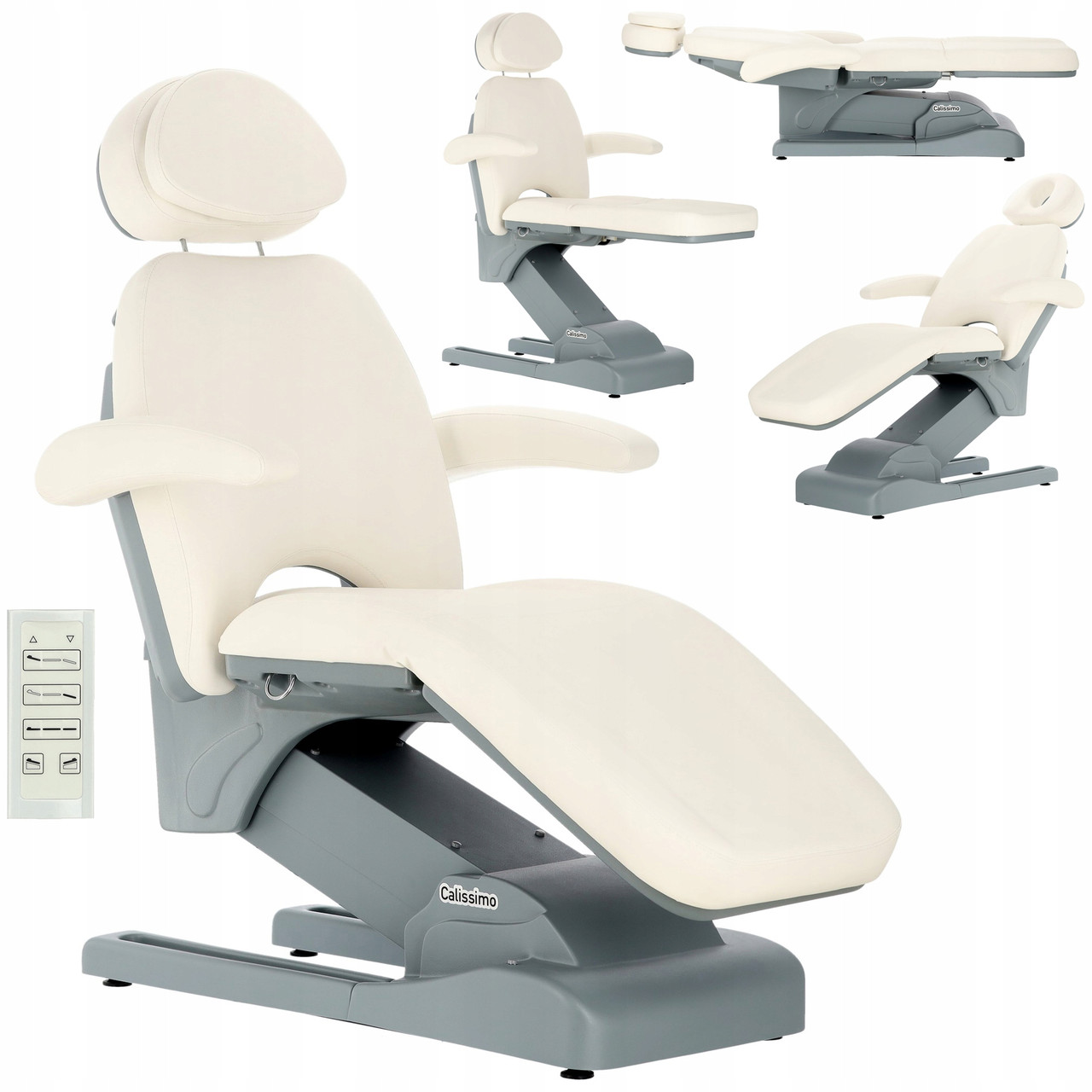 Косметичне крісло Calissimo 81021 White біле