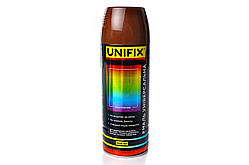 Емаль універсальна Unifix 400мл RAL 8008 коричневий оливковий (951033)