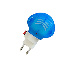 Фумігатор для боротьби з комахами з кнопкою (рідина+пластини) 4247