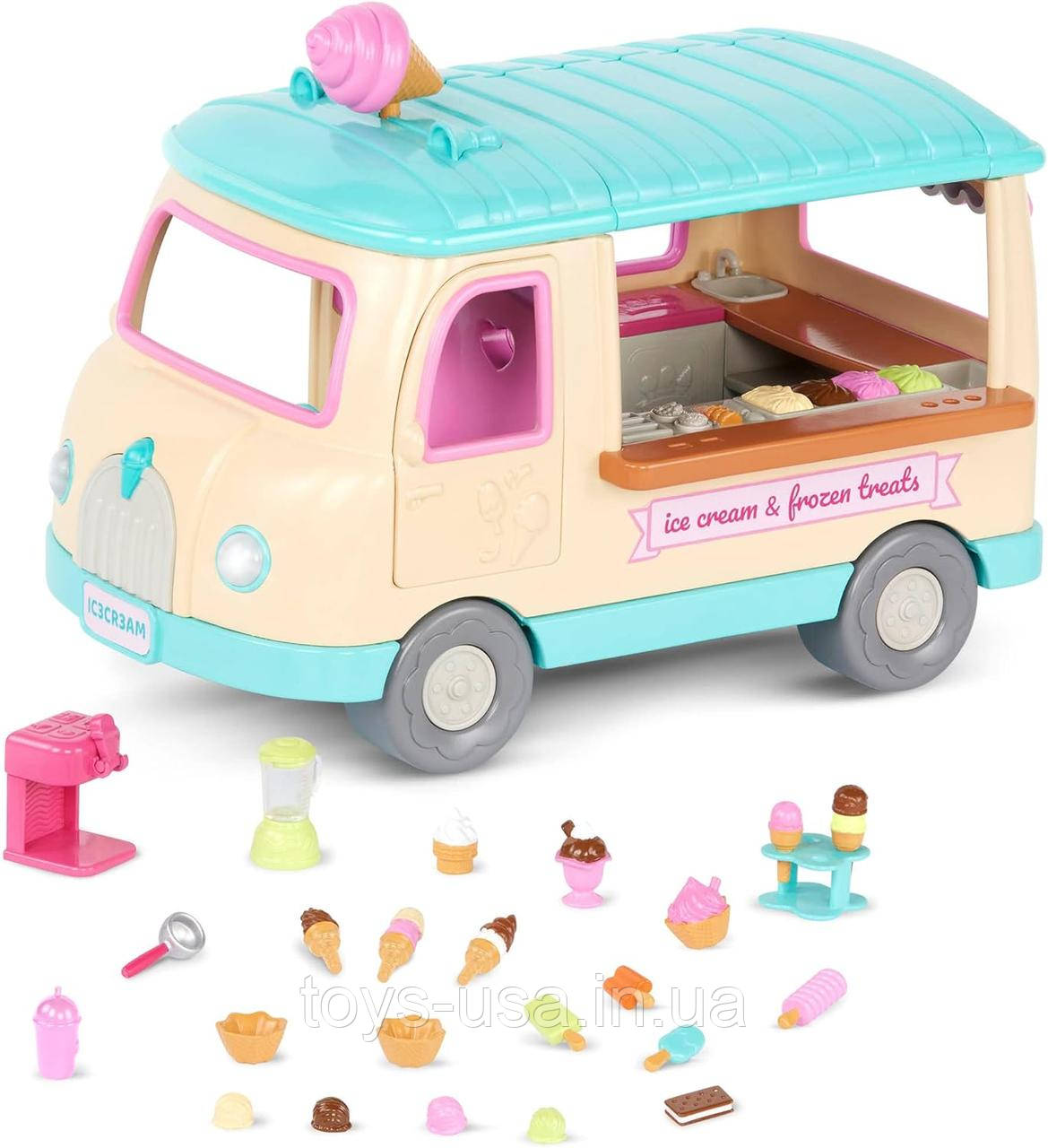 Ігровий набір Woodzeez Scoops Ice Cream Truck фургон з морозивом