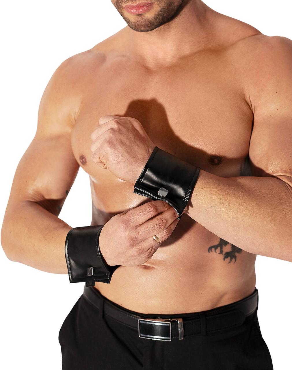 Пара чоловічих наручних гаманців Noir Handmade H075 Pair of wrist wallet with hidden zipper, фото 1