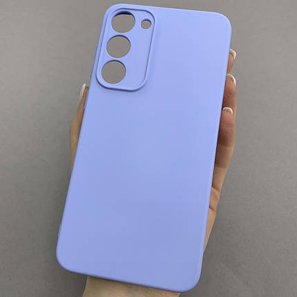 Чохол для Samsung Galaxy S23 Plus матовий із захистом камери чохол на телефон самсунг с23 плюс бузковий cfa, фото 1