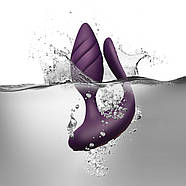 Анально-вагінальний вібратор для пар Rocks Off Cocktail Purple (м'ята упаковка!!!!, фото 4
