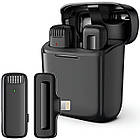 Бездротовий петличний мікрофон 2 шт, Lightning, J11 / Мікрофон для блогерів / Петличка для телефону, фото 6