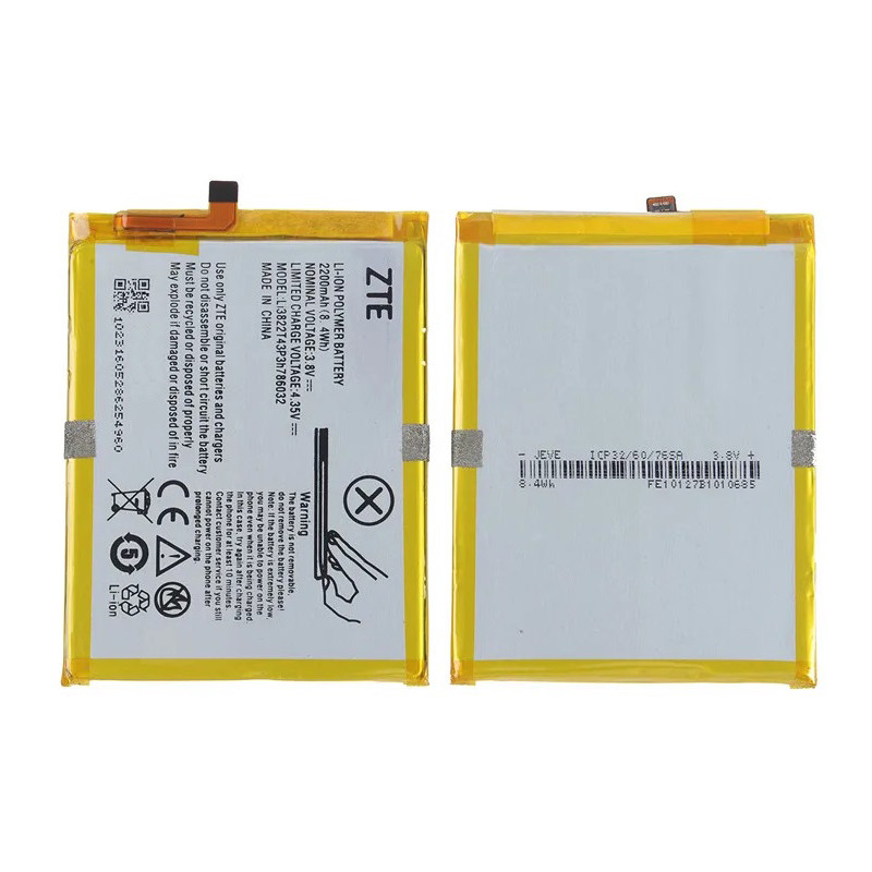 Акумулятор ZTE LI3822T43P3H786032 ZTE Blade A515/ Blade L6/ Blade V6/ Blade X7/ Blade Z7, фото 1
