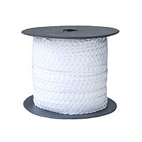 Паєтка на нитці 6 мм біла