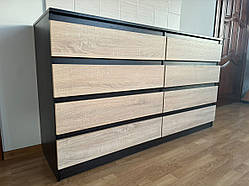 Комод 8 Лайт венге магія + дуб сонома