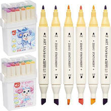 Набір скетч-маркерів "ART Marker" 18 кольорів 251-18 у пластиковому боксі MZOPT