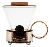 Пуровер Clever Dripper Glass Коричневий