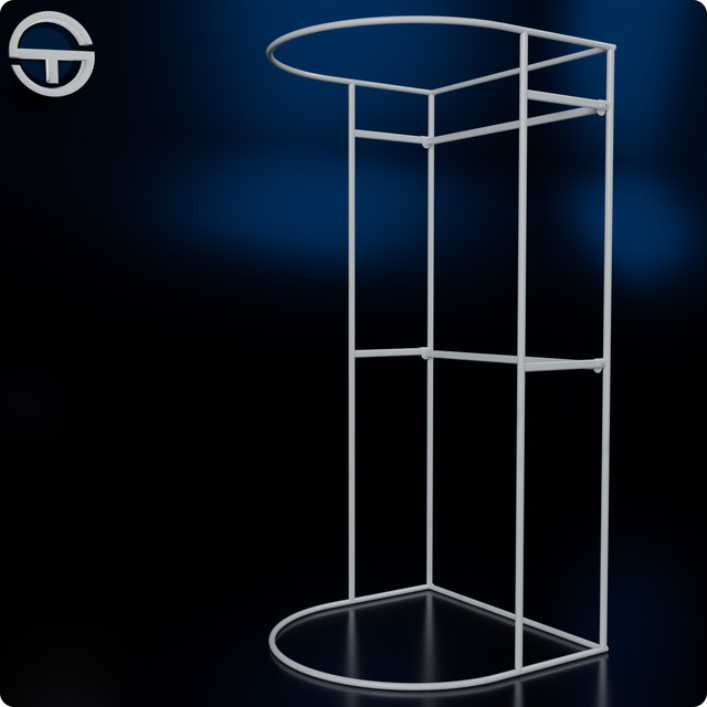 Примірочна підлогова радіусна Примірочна підлогова радіусна