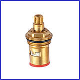 Кран-букса на фільтр змішувача крана для кухні крупний шліц (20 шт.) керамічна Чехія EUROPRODUCT Mayfair, фото 2