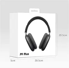 Бездротові навушники з мікрофоном Wireless Stereo Hedset P9 | TF Card| Чорний, фото 5