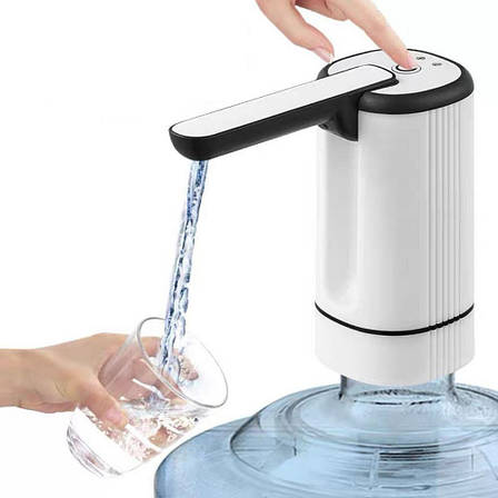 Акумуляторний насос для води Water pump/Складаний насос на пляш/Помпа, фото 1
