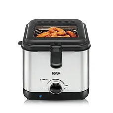 Електрична фритюрниця на 2.5 л для смаження без олії 1000 Вт Deep Fryer RAF R.5300 Повітряна фритюрниця, фото 3