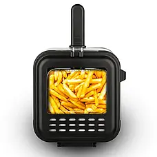Електрична фритюрниця на 2.5 л для смаження без олії 1000 Вт Deep Fryer RAF R.5300 Повітряна фритюрниця, фото 6