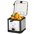 Електрична фритюрниця на 2.5 л для смаження без олії 1000 Вт Deep Fryer RAF R.5300 Повітряна фритюрниця, фото 8
