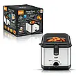 Електрична фритюрниця на 2.5 л для смаження без олії 1000 Вт Deep Fryer RAF R.5300 Повітряна фритюрниця, фото 9