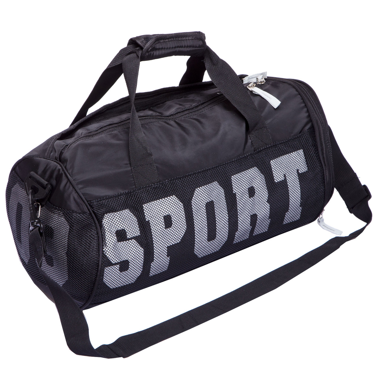 Сумка спортивна з відділенням для взуття SP-Sport GA-207 колір чорний 40x20x20 см