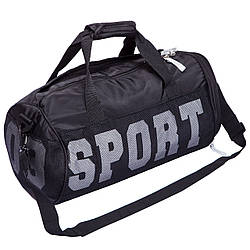 Сумка спортивна з відділенням для взуття SP-Sport GA-207 колір чорний 40x20x20 см