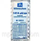 Калібрувальний розчин Milwaukee M10031 1413 µS/cm (мкСм) для кондуктометрів, 20мл, Угорщина, фото 3