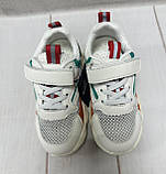 Дитячі стильні кросівки Apawwa унісекс 28 18.5 см бежеві, фото 4