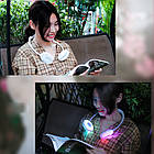 Міні вентилятор на шию Sport Fan, з USB, Білий / Портативний вентилятор акумуляторний для спорту, фото 6