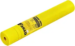 Сітка штукатурна 5х5 мм наружна 160 г/м.кв 40 м BudMonster /жовта