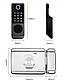 Розумний біометричний замок SEVEN LOCK SL-7770BF, фото 5