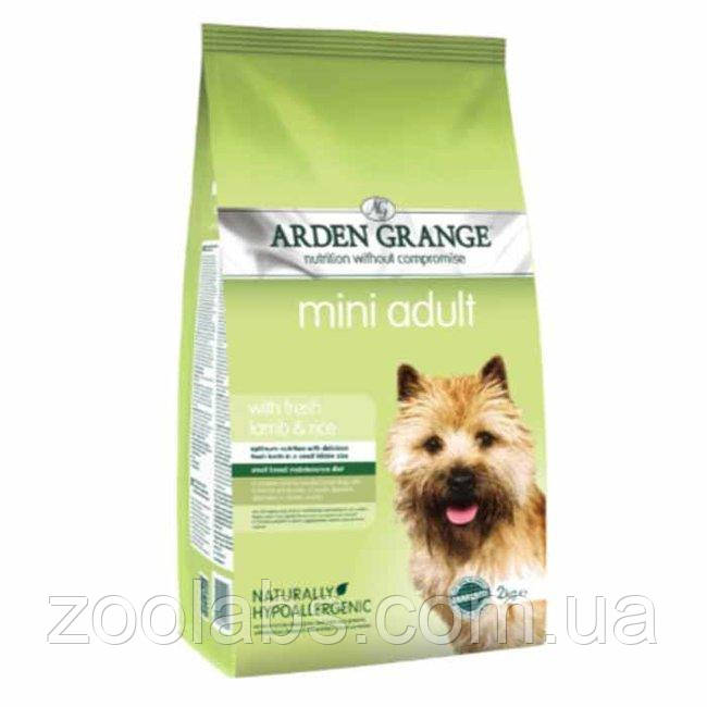 Корм Arden Grange для дрібних порід з ягня | Arden Grange Mini Adult Dog Fresh Lamb & Rice 6 кг