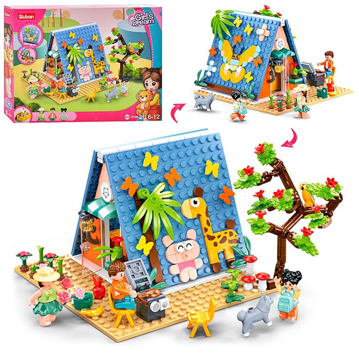 Конструктор Sluban Літній Будиночок (M38-B1088), фото 1