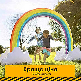 Надувний ігровий центр водоспад Райдужна арка (300-109-180см, ремкомплект) Intex 56597