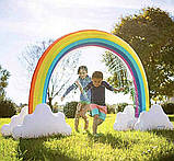 Надувний ігровий центр водоспад Райдужна арка (300-109-180см, ремкомплект) Intex 56597, фото 2
