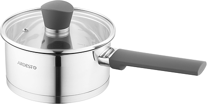 Шикарний набір посуду 6 пр. з неіржавкої сталі Ardesto Gemini Trento AR3606G, фото 5