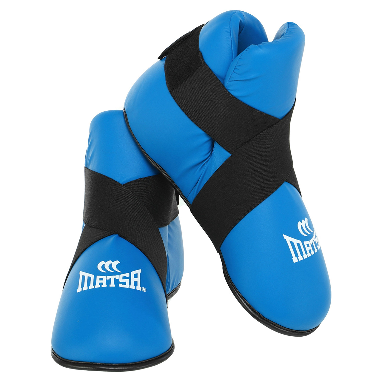 Фути захист ніг для єдинорборств Matsa 1977 розмір S (37-39) Blue, фото 1