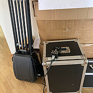 Антидронова система "Сагайдак" (купольна дія), 8 частот, 350 ВТ, до 1500 м (РЕБ-система), фото 2