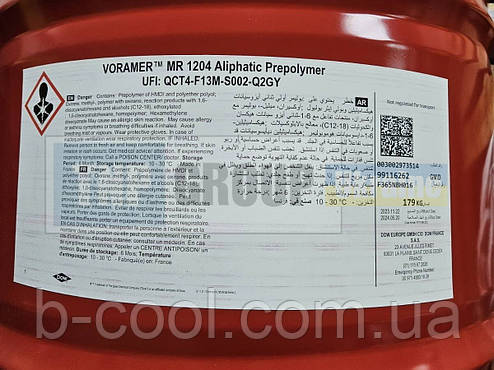Поліуретанове сполучне Voramer MR 1204 аліфатичне, фото 3
