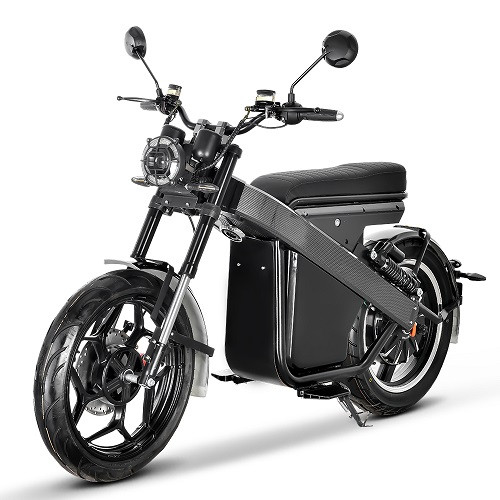Електроскутер HM-6 2000W, 60V20Ah Black/Carbon