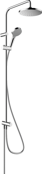 Душова система hansgrohe Vernis Blend Showerpipe 200 1jet Reno EcoSmart 26099000 хром