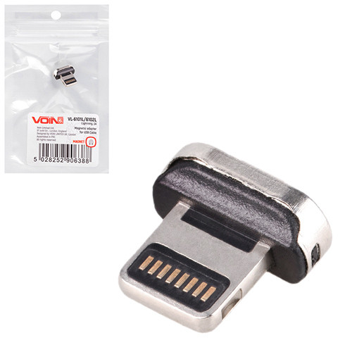 Адаптер для магнітного кабелю VOIN 6101L/6102L, Lightning, 3А