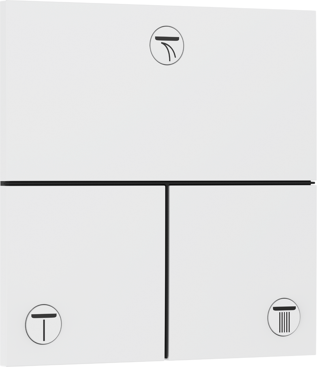 Перемикач потоків hansgrohe ShowerSelect Comfort E для душу 15573700 білий матовий