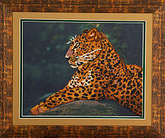 Схема для вишивки бісером Леопард Т-001 (габардин)