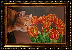 Схема для вишивки бісером Весеняний настрій Т-003 (габардин)