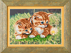 Схема для вишивки бісером Кошенята Т-007 (габардин)