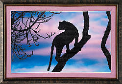 Схема для вишивки бісером ПантераТ-011 (габардин)