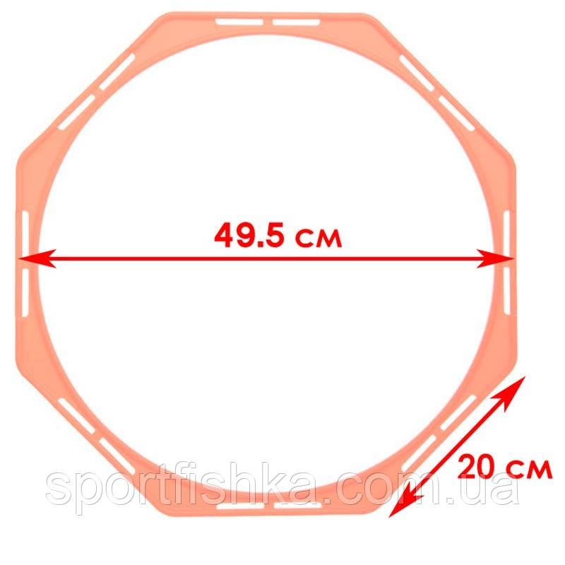 Тренировочная напольная сетка соты 2шт + крепление, фото 1
